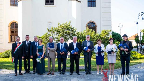Szarvas Város díjazottjai. Fotó: Babák Zoltán/Newjság