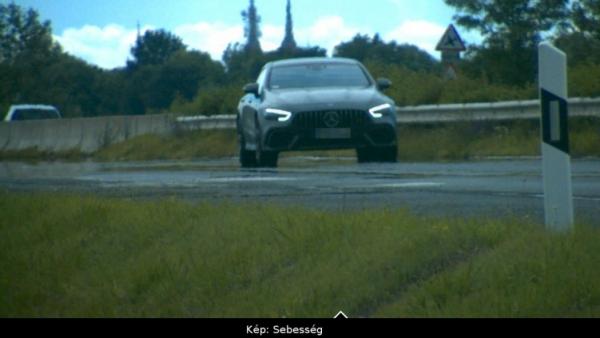 Gyorshajtó 2020.07.19.-én. Fotó: police.hu