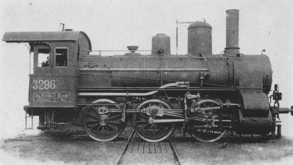 A IIIq. osztályú, 1911 után 325 sorozatú mozdony (forrás: MÁV)