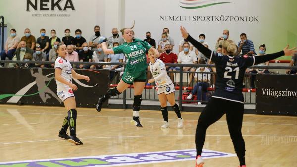 Vámos Míra (24) négy gólt szerzett (Fotó: Nemzeti Kézilabda Akadémia)