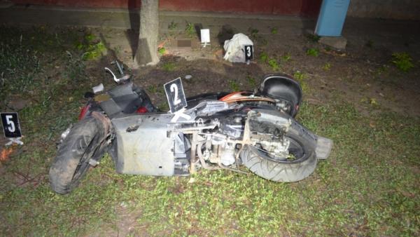 A csanádapácai baleset (fotó: police.hu)