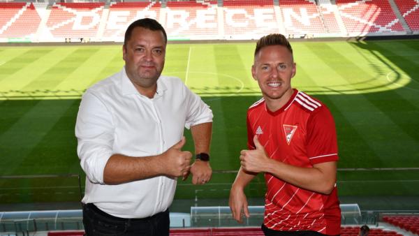 Dzsudzsák Balázs újra Debrecenben – (Fotó: dvsc.hu)