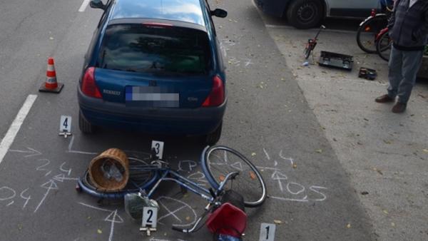 Baleset Szarvason, 2020.10.19.-én. Forrás: police.hu