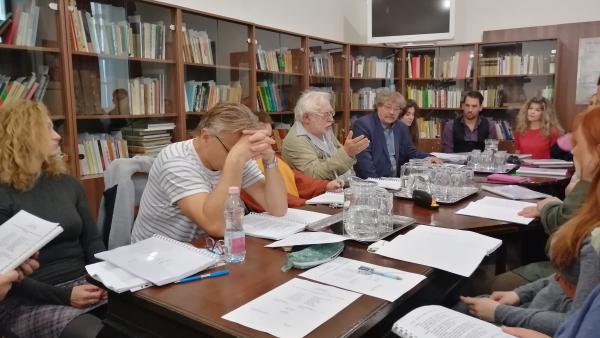 Az első olvasó próba nyilvános volt – (Fotó: behir.hu)