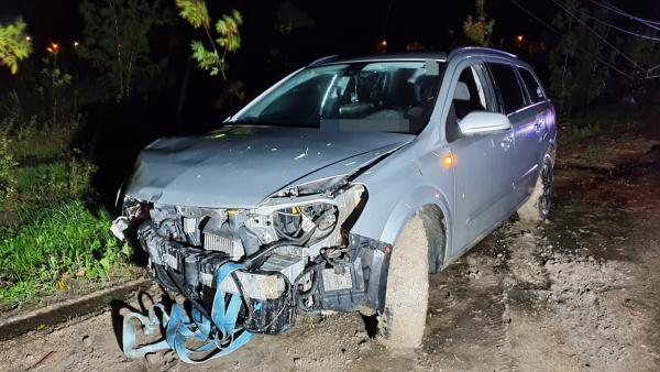 Baleset Sarkadkeresztúron Fotó forrás: police.hu