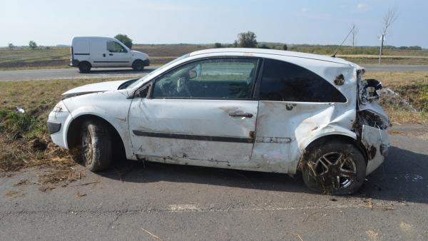 Baleset 2020.10.02.-án. Fotó: police.hu