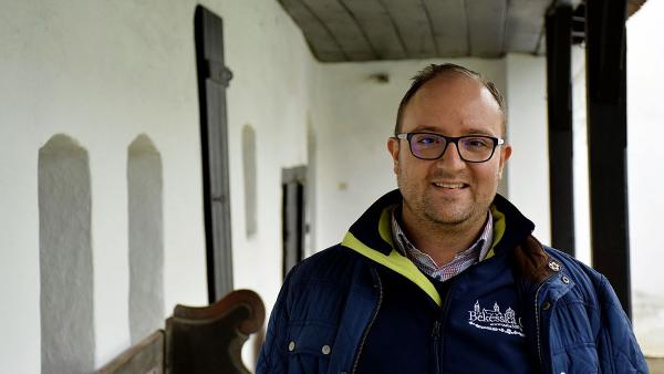 Kiszely András, a békéscsabai szlovák önkormányzat elnöke – Fotó: behir.hu/Such Tamás