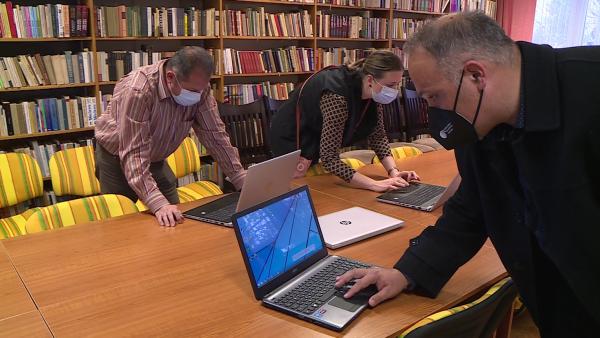 Digitális tanrendre álltak át a BSZC tagintézményei. Fotó: Kovács Dénes / 7.TV