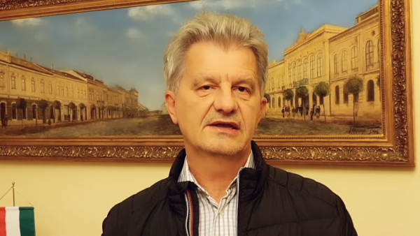 Szarvas Péter videóüzenetben reagált a szigorításokra. Fotó: Facebook.com/Szarvas Péter