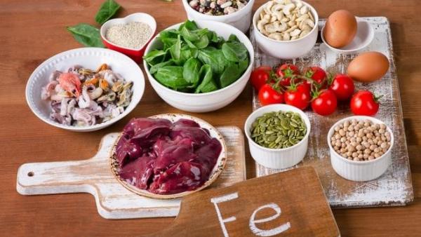 Vasban gazdag ételek (forrás: egezsegkalauz.hu): 