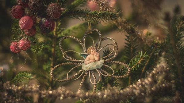 Régi karácsonyfadísz. Forrás: Gyulai Almásy-kastély és Látogatóközpont