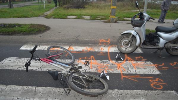 A gyomaendrődi baleset (fotó: police.hu)