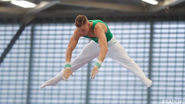 Balázs Krisztián, a Ferencváros tornásza megnyerte a junior Európa-bajnokságot - (Fotó: fradi.hu)