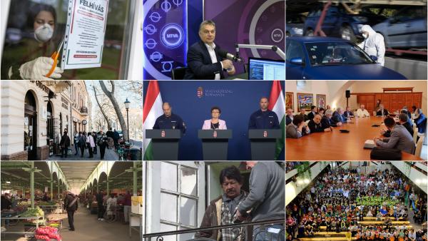 Búcsúztatjuk az évet - ez történt 2020 márciusában. Fotó: behir.hu