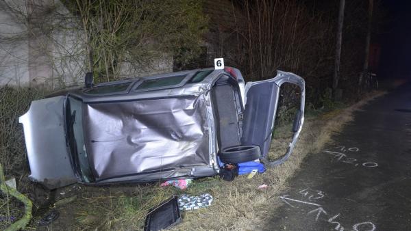 Baleset Kardoson 2021.01.07.-én. Forrás: police.hu