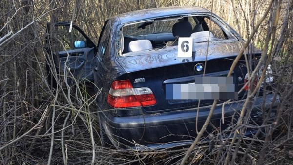 A tarhosi baleset (fotó: police.hu)