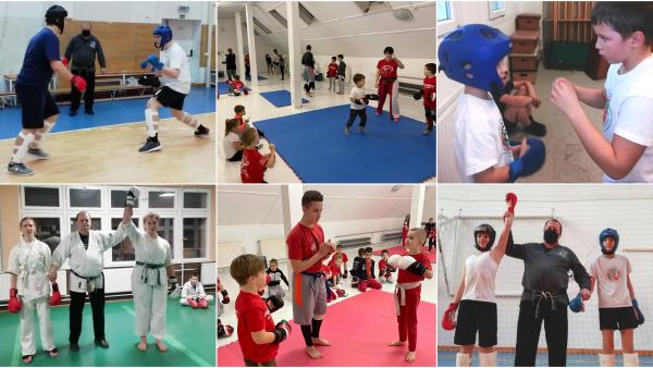 Házi versenyen remekelnek a fiatal Békés megyei harcművészek. Fotók: Békés Megyei Harcművészek