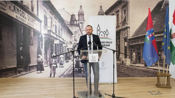 Gyopáros Alpár modern települések fejlesztéséért felelős kormánybiztos (MTI fotó: Krizsán Csaba)