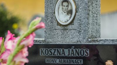 Koszna János sírja (fotó: Nagy Baksa)