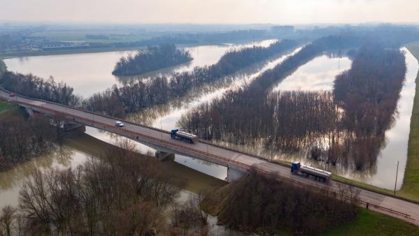 Sebes-Körös, Körösladány - árhullám. Forrás: KÖVIZIG