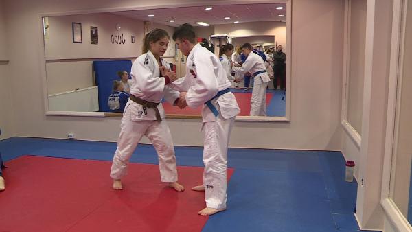 Özbas Szofi (balra) nem volt ott az izraeli Grand Slam-viadalon (Fotó: Bagi József / behir.hu)