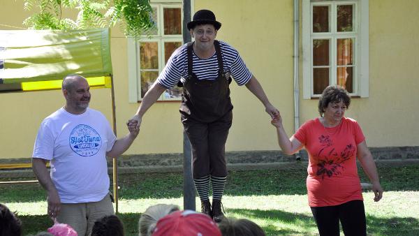 Berta János alias Jimmy bohóc – Fotó: behir.hu/Such Tamás