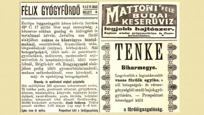 Egészségügyi reklámhirdetések, Békésmegyei Közlöny, 1905. június 25. (Library Hungaricana)
