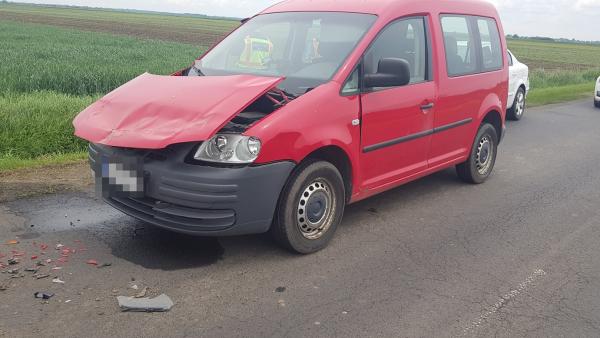 Baleset Mezőberényben. Forrás: police.hu
