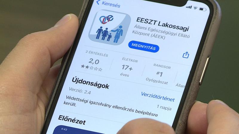 Elérhető a védettségi igazolvány mobilos applikációja