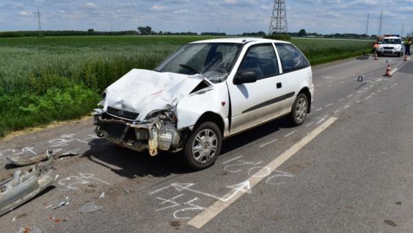 Baleset Medgyesegyházán 2021.06.02.-án. Forrás: police.hu