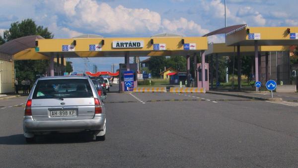 Az ártándi határátkelő. (Forrás: trans.info)