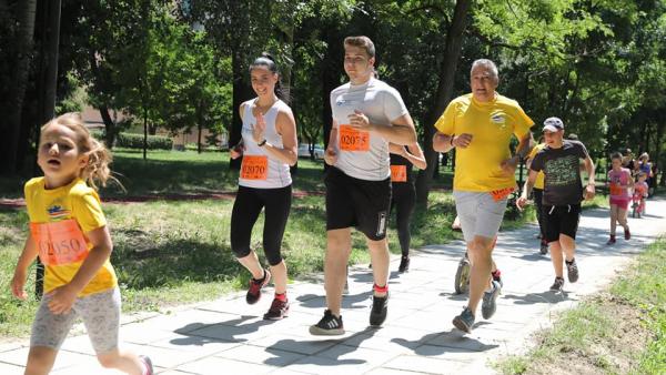 Pillanatkép a futóversenyről (A kép forrása: FB/Kálmán Tibor - HIvatalos)