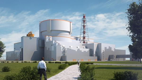 Paks II egyik látványterve (A kép forrása: paks2.hu)