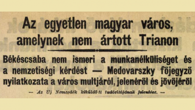 Az Új Nemzedék kiküldött tudósítójának ezzel a címmel jelent meg a cikke a lapban, 1925. szeptember 30-án
