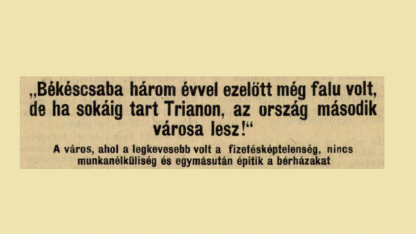 A Miskolci Napló 1926. július 16-án ezzel a címmel közölt cikket Csaba fejlődéséről 