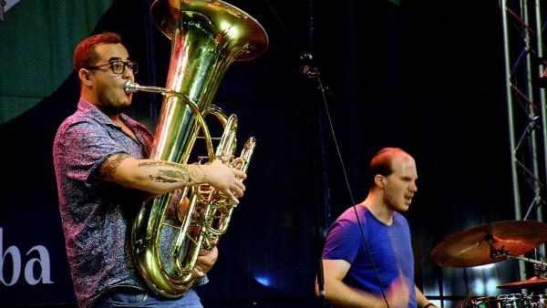 A PTE Brass Band koncertje a ZENIT-en – Fotó: behir.hu/Such Tamás