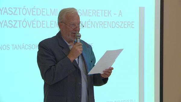 Gólya Pál, a Civil Szervezetek Szövetségének elnöke