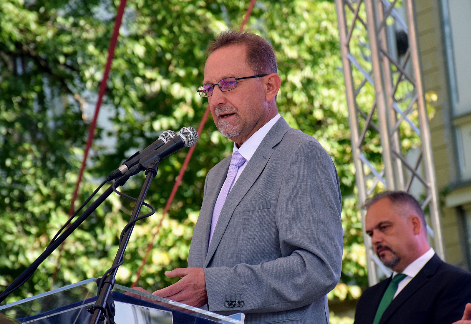 Réthy Pál, helyettes államtitkár ünnepi köszöntője – (Fotó: Such Tamás)