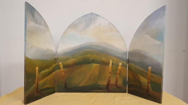 Krajcsovszki Tamás alkotásai is láthatóak lesznek a kiállításon (Fotó: behir.hu)