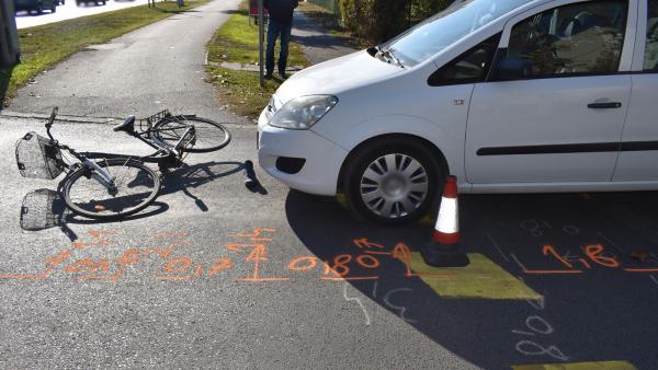 Baleset Békéscsabán 2021.10.28.-án. Forrás: police.hu