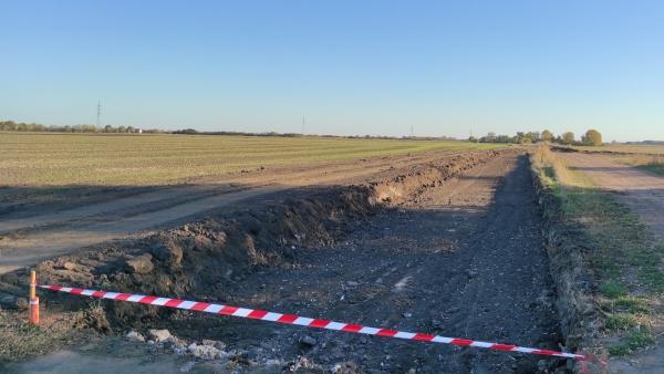 Négy kilométer hosszú szakaszon épül meg a 3 méter széles kerékpárút