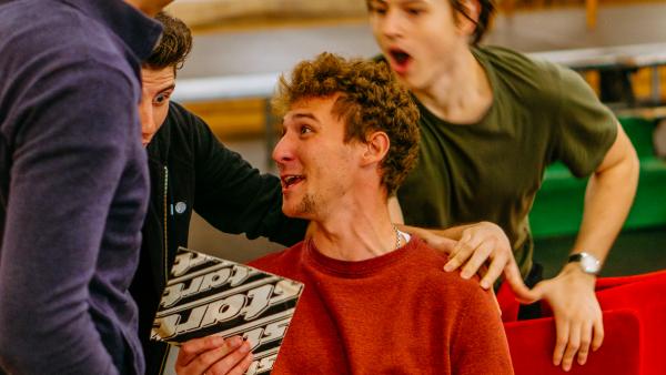 A Made in Hungária próbáján (Fotó Bere Mátyás / Jókai színház)