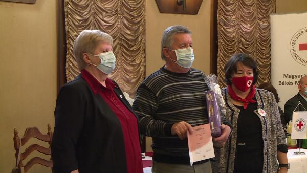 Jászai Lajos, 170 alkalommal adott eddig vért. Fotó: behir.hu