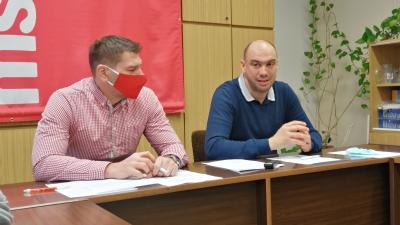 Miklós Attila és Fülöp Csaba képviselők tartottak sajtótájékoztatót – (Fotó: behri.hu)