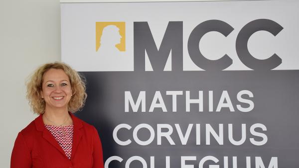 Mittag Mónika, a Mathias Corvinus Collegium békéscsabai képviselet-vezetője – Fotó: behir.hu/Such Tamás