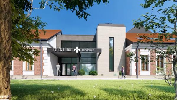 Kondorosi Fehér Liliom Népfőiskola látványterve. Forrás: facebook.com Kondorosi Népfőiskola hírei