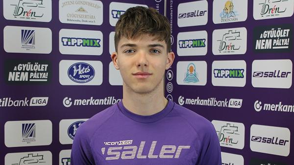 Korógyi Szabolcs lilában folytatja – (Fotó: Békéscsaba 1912 Előre)