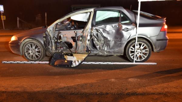 Baleset Sarkadkeresztúron 2022.02.16.-án. Forrás: police.hu