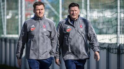 Preisinger Sándor (jobbról) lett Michael Boris jobbkeze a MOL Fehérvár FC-nél – Fotó: Székelyhidi Balázs / Tóth Ella