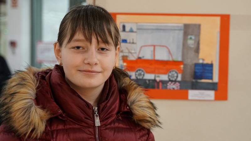 Pacsika Hanna az autószerelő szakmát tartja különlegesnek